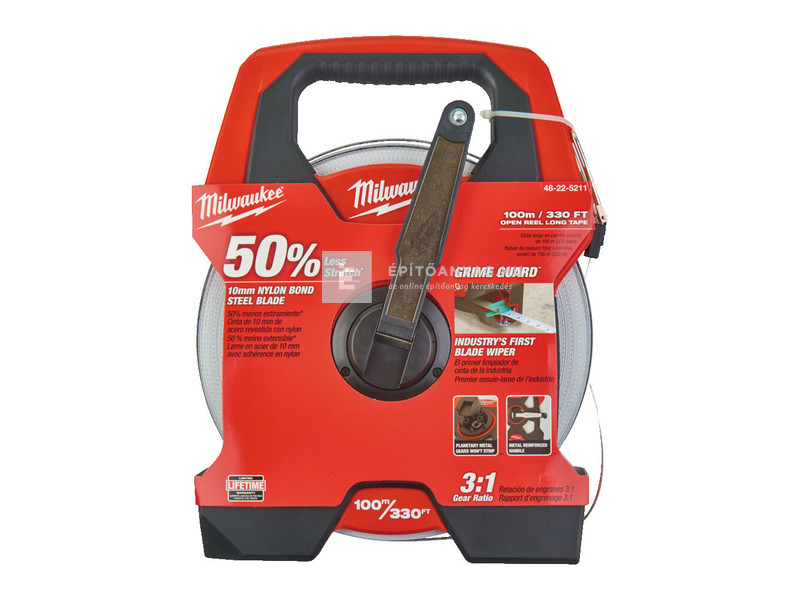 Milwaukee mérőszalag keretes 100 m