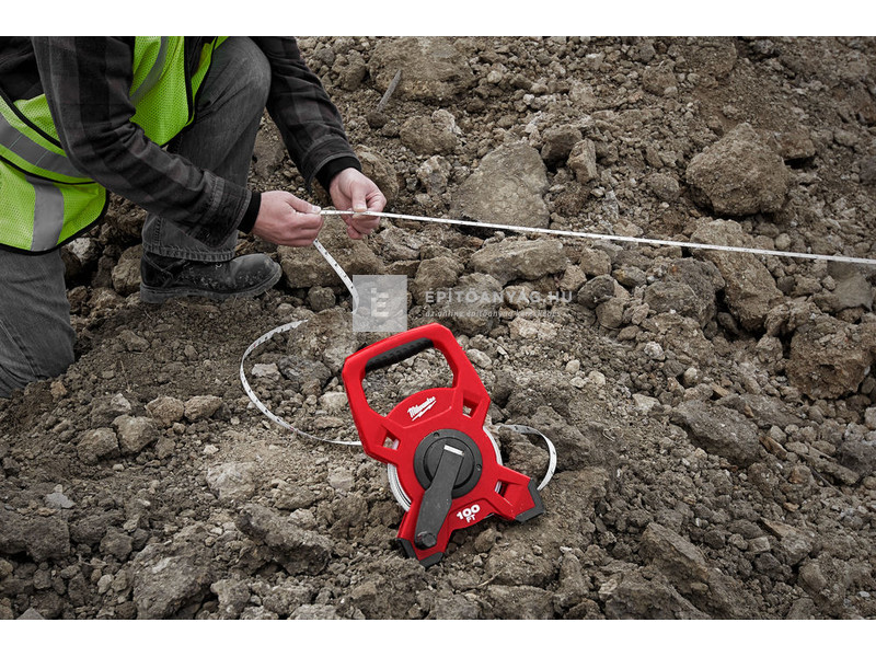 Milwaukee üvegszálas keretes mérőszalag 30 m