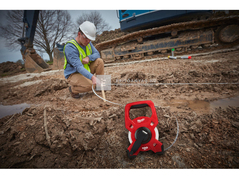 Milwaukee üvegszálas keretes mérőszalag 30 m