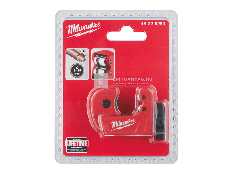 Milwaukee Mini rézcsővágó 3-15 mm