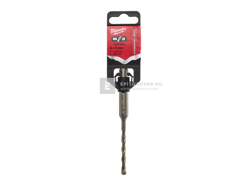 Milwaukee M2 SDS-Plus 2 élű fúrószár 5 x 50/110 mm
