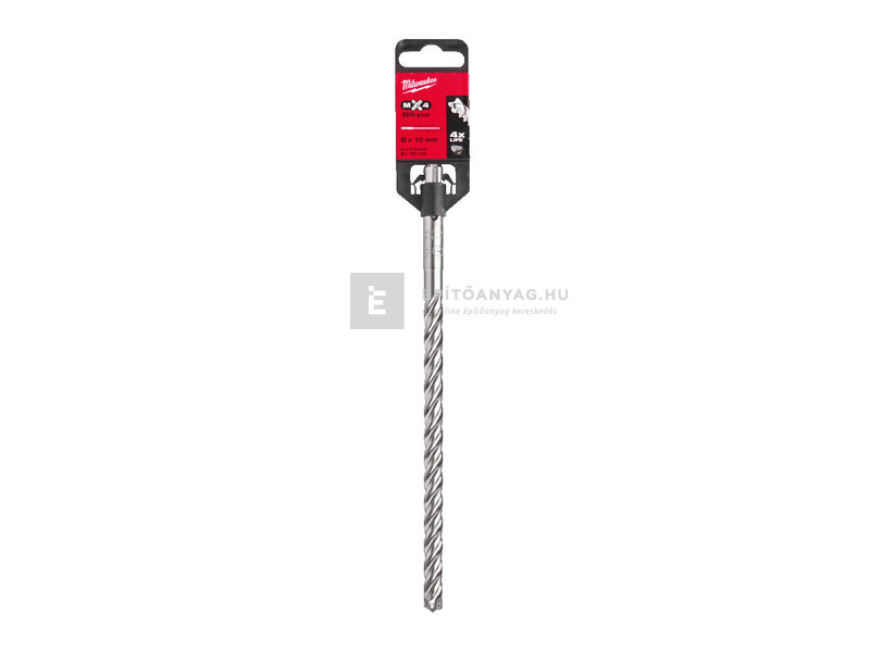 Milwaukee MX4 SDS-Plus 4 élű fúrószár 10 x 150/210 mm