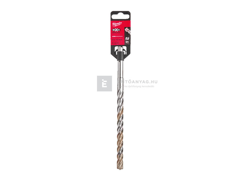 Milwaukee MX4 SDS-Plus 4 élű fúrószár 12 x 150/210 mm