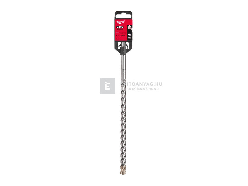 Milwaukee MX4 SDS-Plus 4 élű fúrószár 12 x 200/260 mm