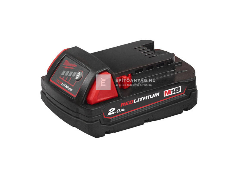 Milwaukee M18B2 REDLITHIUM™-ION akkumulátor18 V 2,0 AH