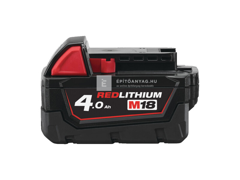 Milwaukee M18B4 REDLITHIUM™-ION akkumulátor 18 V 4,0 AH