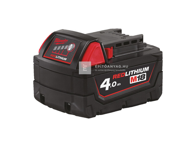 Milwaukee M18B4 REDLITHIUM™-ION akkumulátor 18 V 4,0 AH