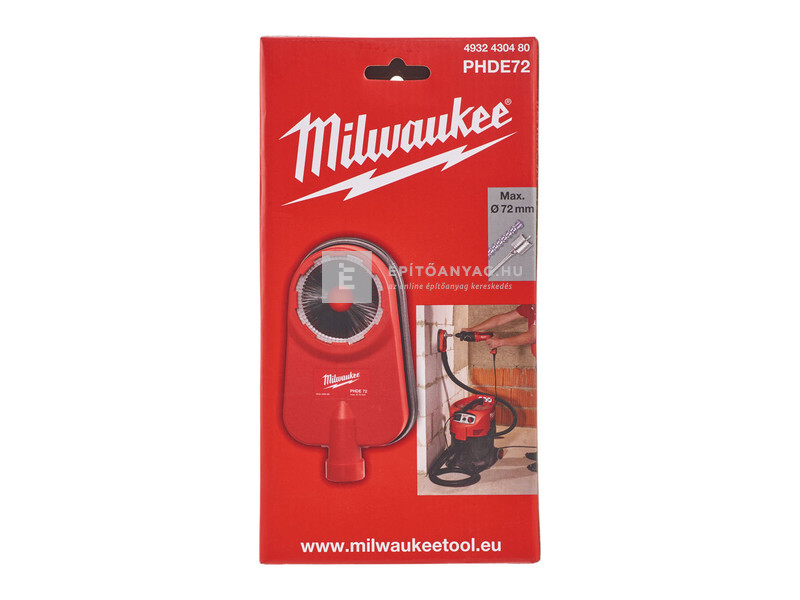 Milwaukee PHDE72 Porelszívós védőburkolat