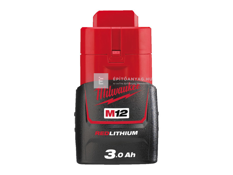 Milwaukee M12B3 Redlithium-ion akkumulátor 12 v, 3,0 AH
