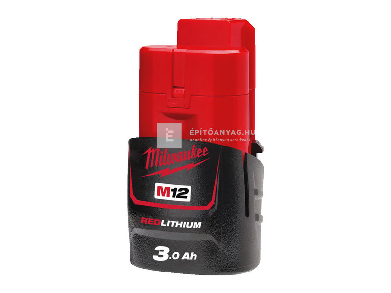 Milwaukee M12B3 Redlithium-ion akkumulátor 12 v, 3,0 AH