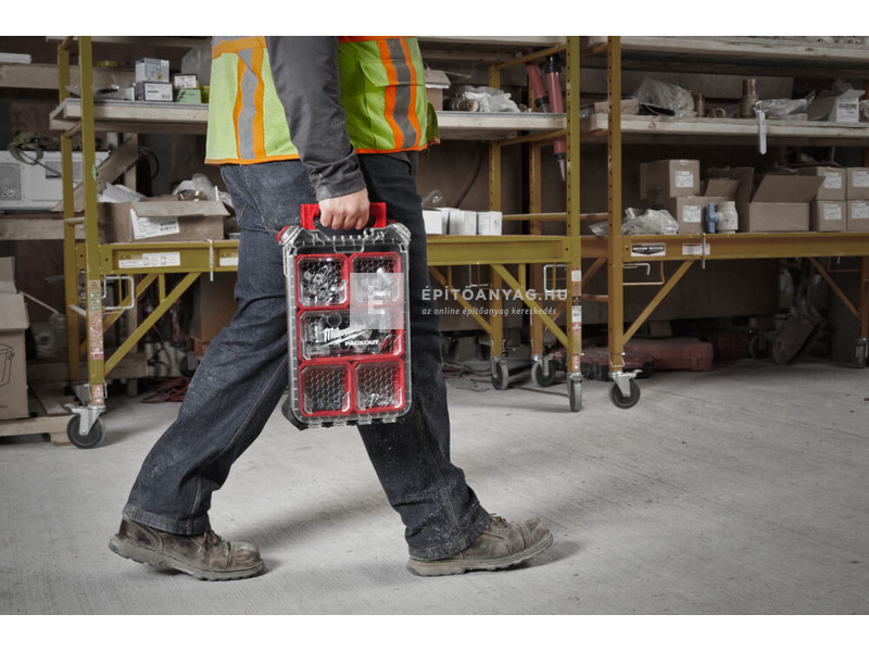 Milwaukee Packout rendszerező doboz közepes (250 x 380 x 120)