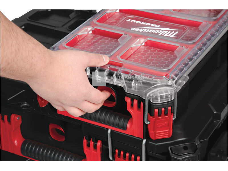 Milwaukee Packout rendszerező doboz közepes (250 x 380 x 120)