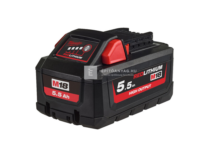 Milwaukee M18HB5.5 M18™ HIGH OUTPUT™ akkumulátor 18 V 5,5 AH