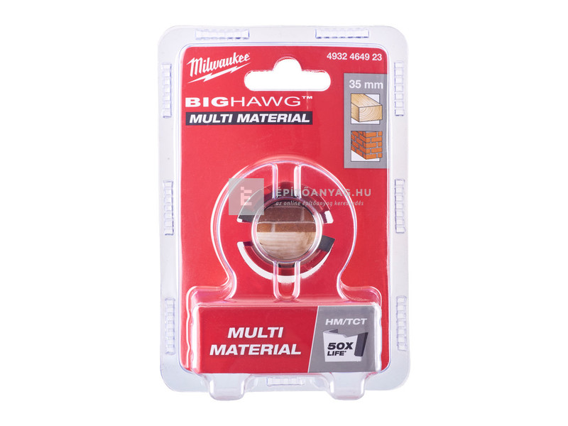 Milwaukee Big Hawg többféle anyaghoz 35 mm