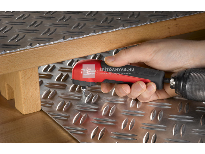 Milwaukee Shockwave sarokcsavarozó adapter, bitekkel