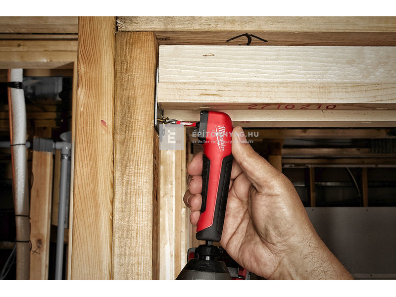 Milwaukee Shockwave sarokcsavarozó adapter, bitekkel