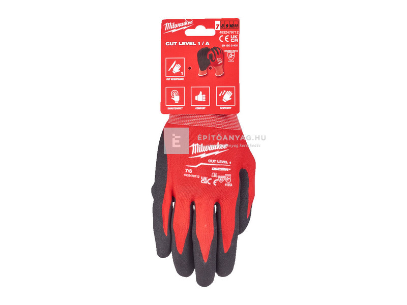 Milwaukee vágásbiztos védőkesztyű 1/A XL/10 -1 pár
