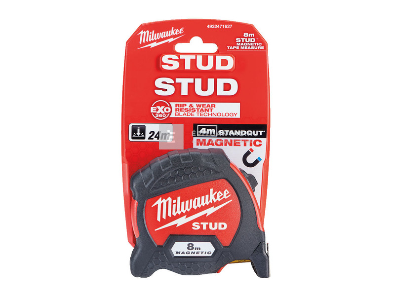 Milwaukee Stud mágneses mérőszalag 8 m / 33 mm
