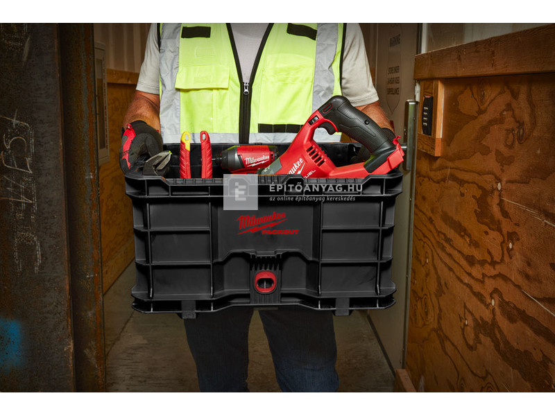 Milwaukee Packout tároló rekesz nyitott