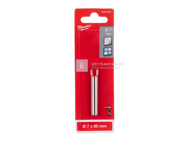 Milwaukee fúró üvegekhez és csempelapokhoz 7 x 60 mm