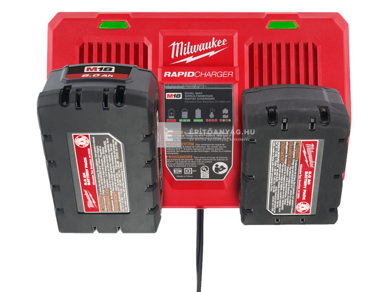 Milwaukee M18DFC M18™ duál gyorstöltő