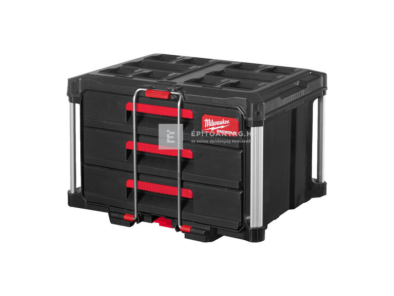 Milwaukee Packout tároló láda 3 fiókos