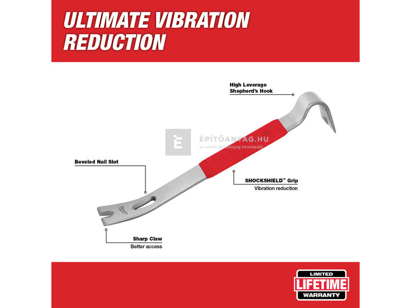 Milwaukee ládabontó, szeghúzó 15