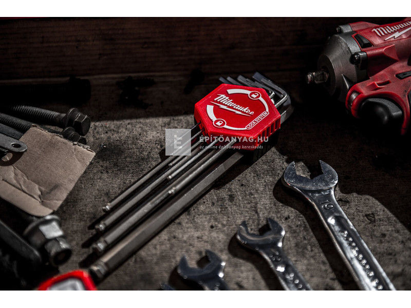 Milwaukee imbuszkulcs készlet 9 részes