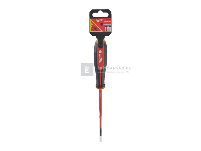 Milwaukee VDE csavarhúzó 3 oldalú markolattal SL 0,8x4x100