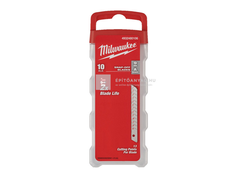 Milwaukee törhető penge 9 mm 10 db/cs