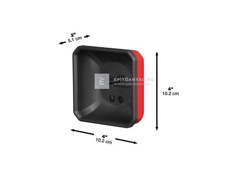 Milwaukee PACKOUT™ mágneses tároló 10x10 mm