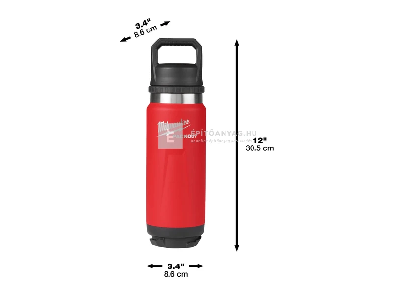 Milwaukee Packout kulacs, piros, 710 ml