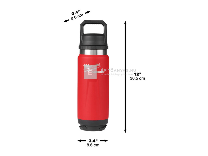 Milwaukee Packout kulacs, piros, 1065 ml