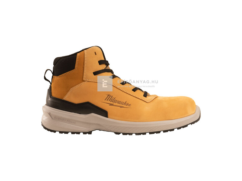 Milwaukee Flextred védőbakancs nubuk bőr (méz) S3S ESD SC FO SR, 39