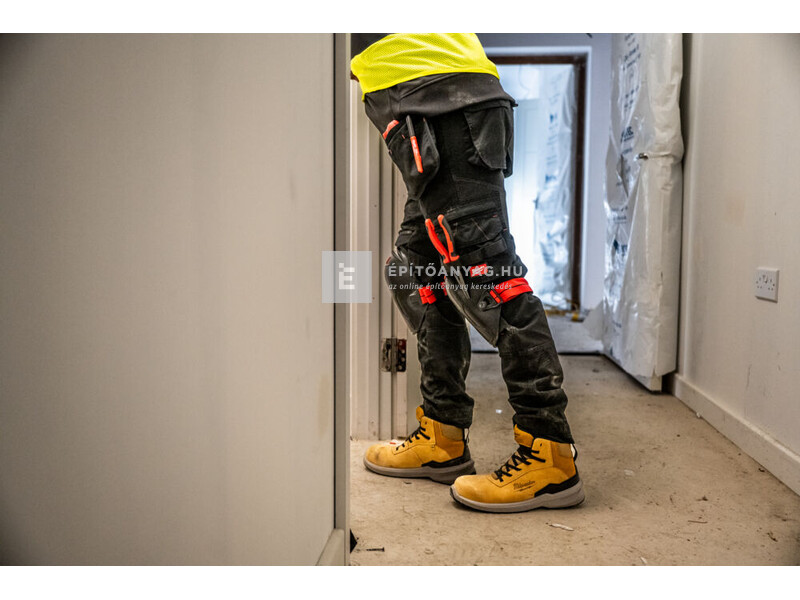 Milwaukee Flextred védőbakancs nubuk bőr (méz) S3S ESD SC FO SR, 45