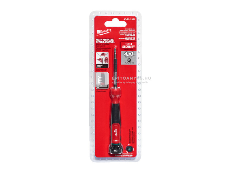 Milwaukee 4 az 1-ben Precíziós Multi-bit Torx csavarhúzó