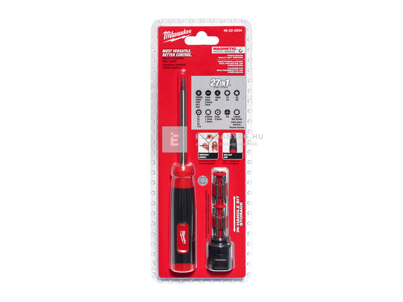 Milwaukee 27 az 1-ben Precíziós Multi-bit csavarhúzó