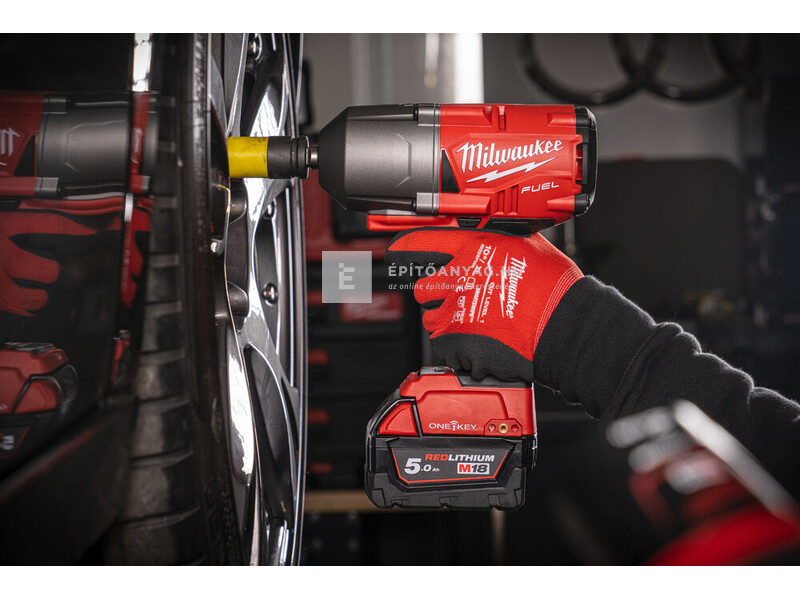 Milwaukee M18FHIWF12-502X M18 FUEL™ ütvecsavarozó1/2˝ biztosítő gyűrűvel