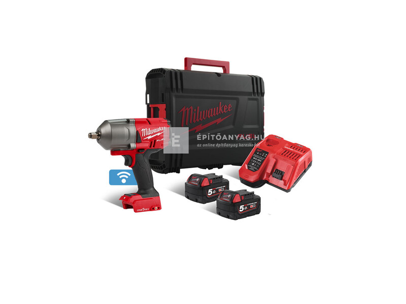 Milwaukee M18FHIWF12-502X  M18 FUEL™ ütvecsavarozó1/2˝ biztosítő gyűrűvel