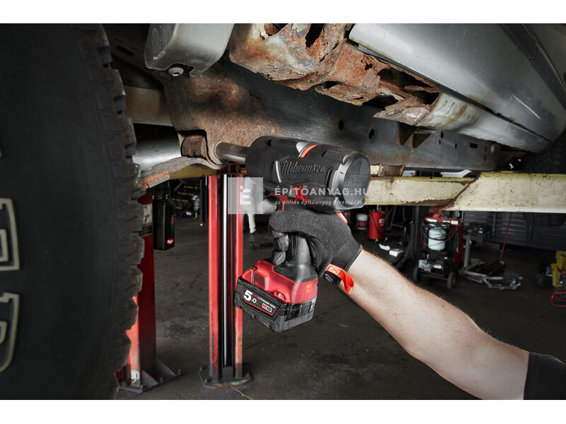 Milwaukee M18FHIWF12-502X  M18 FUEL™ ütvecsavarozó1/2˝ biztosítő gyűrűvel