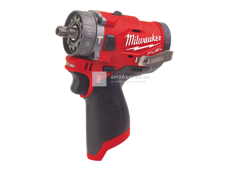 Milwaukee M12FPDX-0 M12 Fuel szuperkompakt levehető tokmányú ütvefúró-csavarozó