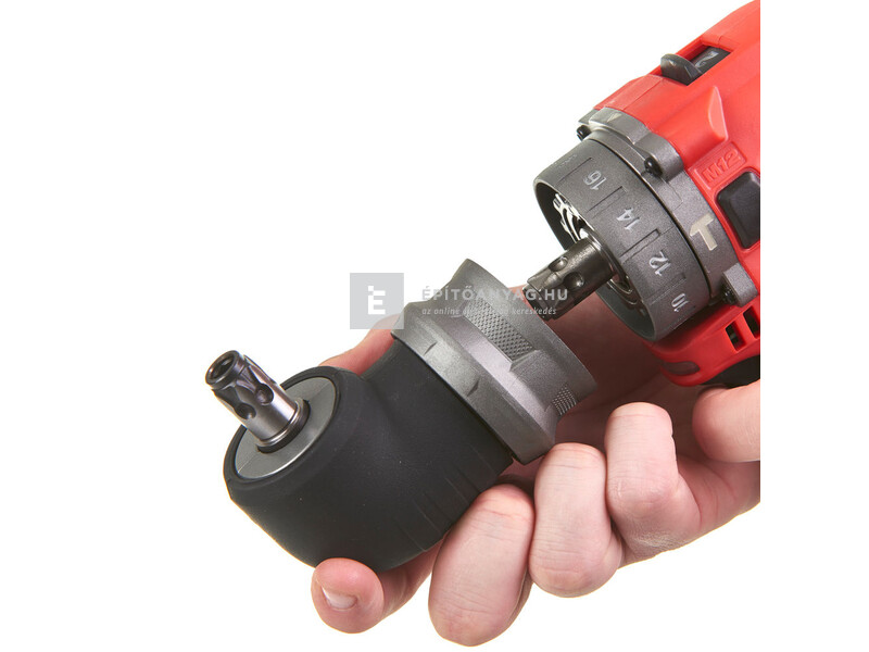 Milwaukee M12FPDXKIT-202X M12 FUEL™ szuperkompakt, levehető tokmányú ütvefúró-csavarozó