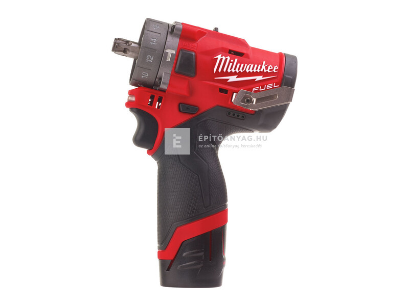 Milwaukee M12FPDXKIT-202X M12 FUEL™ szuperkompakt, levehető tokmányú ütvefúró-csavarozó