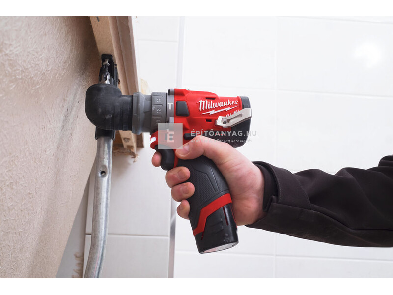 Milwaukee M12FPDXKIT-202X M12 FUEL™ szuperkompakt, levehető tokmányú ütvefúró-csavarozó