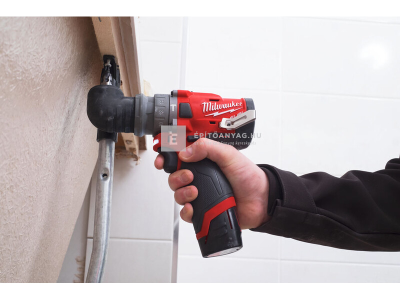 Milwaukee M12FPDXKIT-202X M12 FUEL™ szuperkompakt, levehető tokmányú ütvefúró-csavarozó