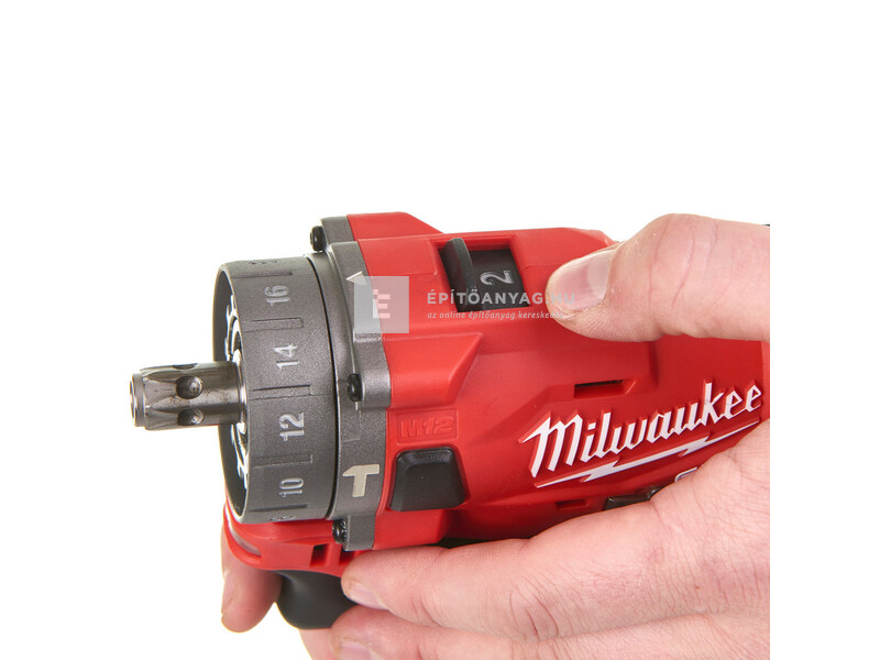 Milwaukee M12FPDXKIT-202X M12 FUEL™ szuperkompakt, levehető tokmányú ütvefúró-csavarozó