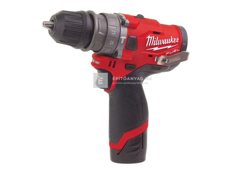 Milwaukee M12FPDXKIT-202X M12 FUEL™ szuperkompakt, levehető tokmányú ütvefúró-csavarozó