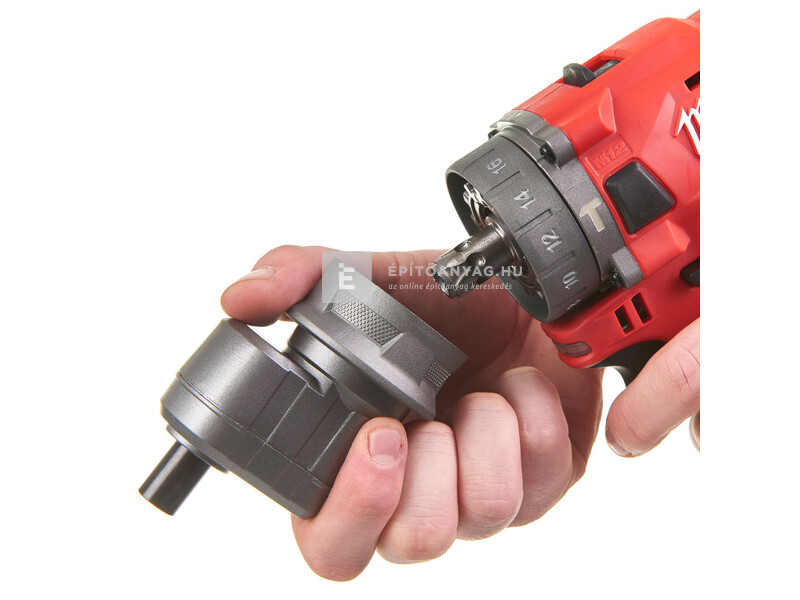 Milwaukee M12FPDXKIT-202X M12 FUEL™ szuperkompakt, levehető tokmányú ütvefúró-csavarozó
