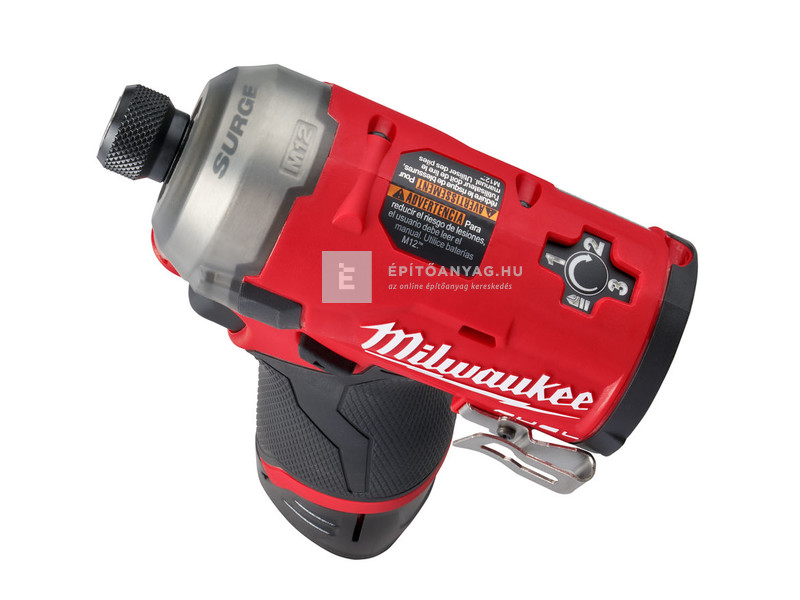 Milwaukee M12FQID-0 M12 Fuel surge 1” hex hidraulikus ütvecsavarozó