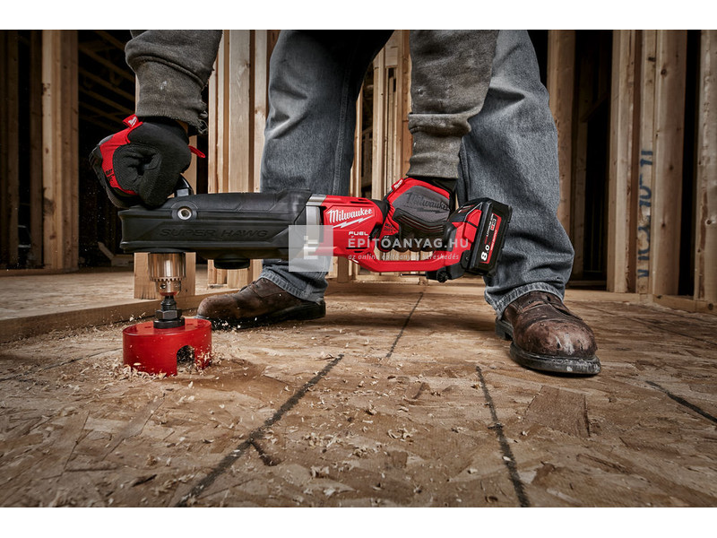 Milwaukee M18FRAD2-0 M18 Fuel super hawg kétsebességes sarokfúró-csavarozó